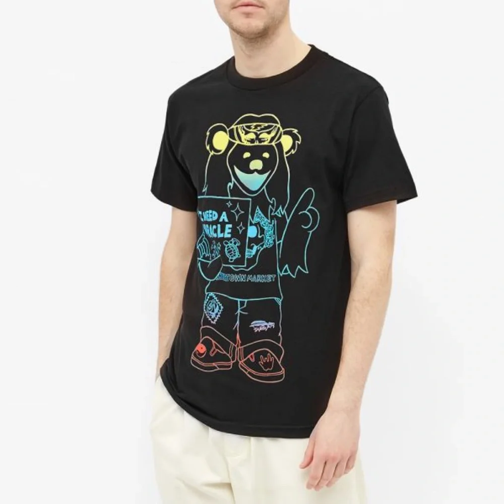 Chinatown Market I Need A Miracle Grateful Dead Bear Tee Shirt